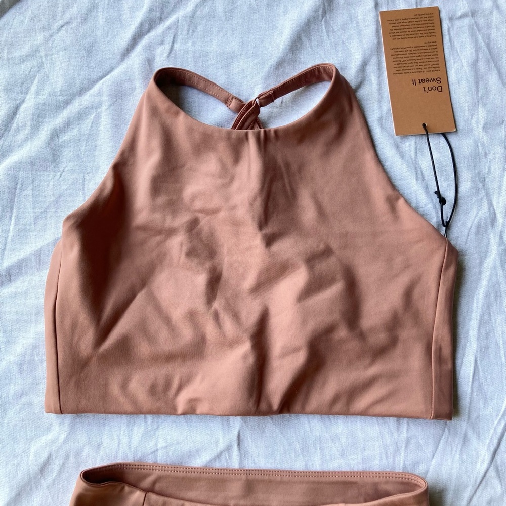 NWT Girlfriend Collective Rosebud Topanga Set - Picture 3 of 10